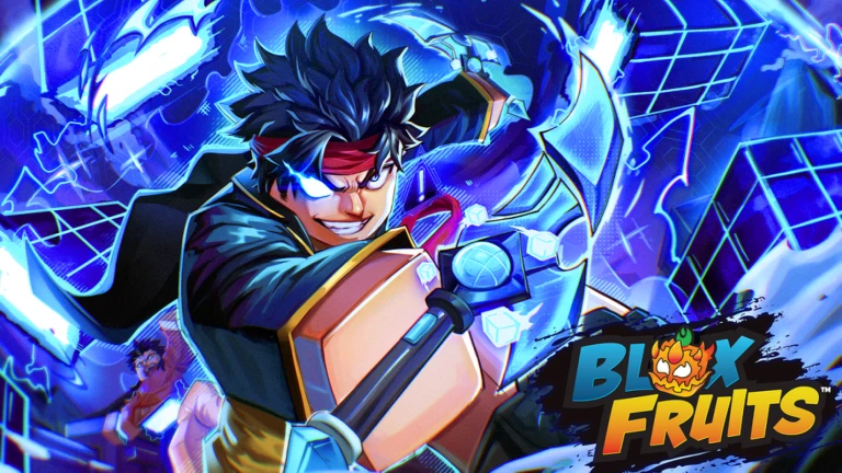 Lightning fruit battle in Blox Fruits