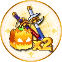 2x Mastery gamepass icon in Blox Fruits