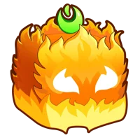 Flame Logia fruit icon in Blox Fruits
