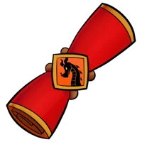 Mythical Scrolls gamepass icon in Blox Fruits